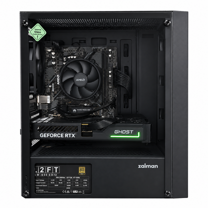 即納 Ryzen 7 5700X・GeForce RTX 5060 ゲーミングPC（ZALMAN T3 PLUS）