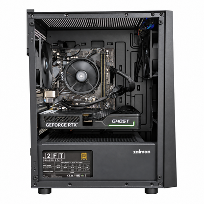 即納 Ryzen 7 5700X・GeForce RTX 5060 ゲーミングPC（ZALMAN T3 PLUS）