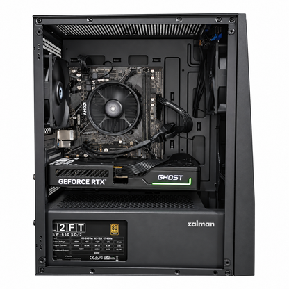 即納 Ryzen 7 5700X・GeForce RTX 5060 ゲーミングPC（ZALMAN T3 PLUS）