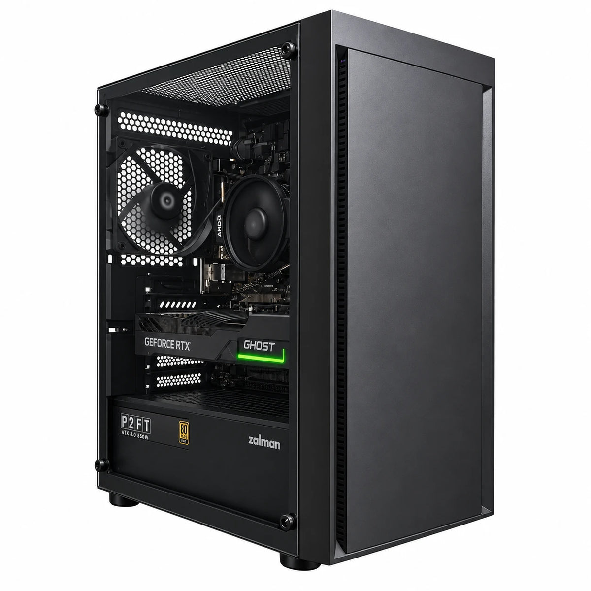 全部入り Ryzen 5 4500・GeForce RTX 3060 ゲーミングPC（ZALMAN T3 PLUS）